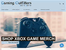Tablet Screenshot of gamingoutfitters.com
